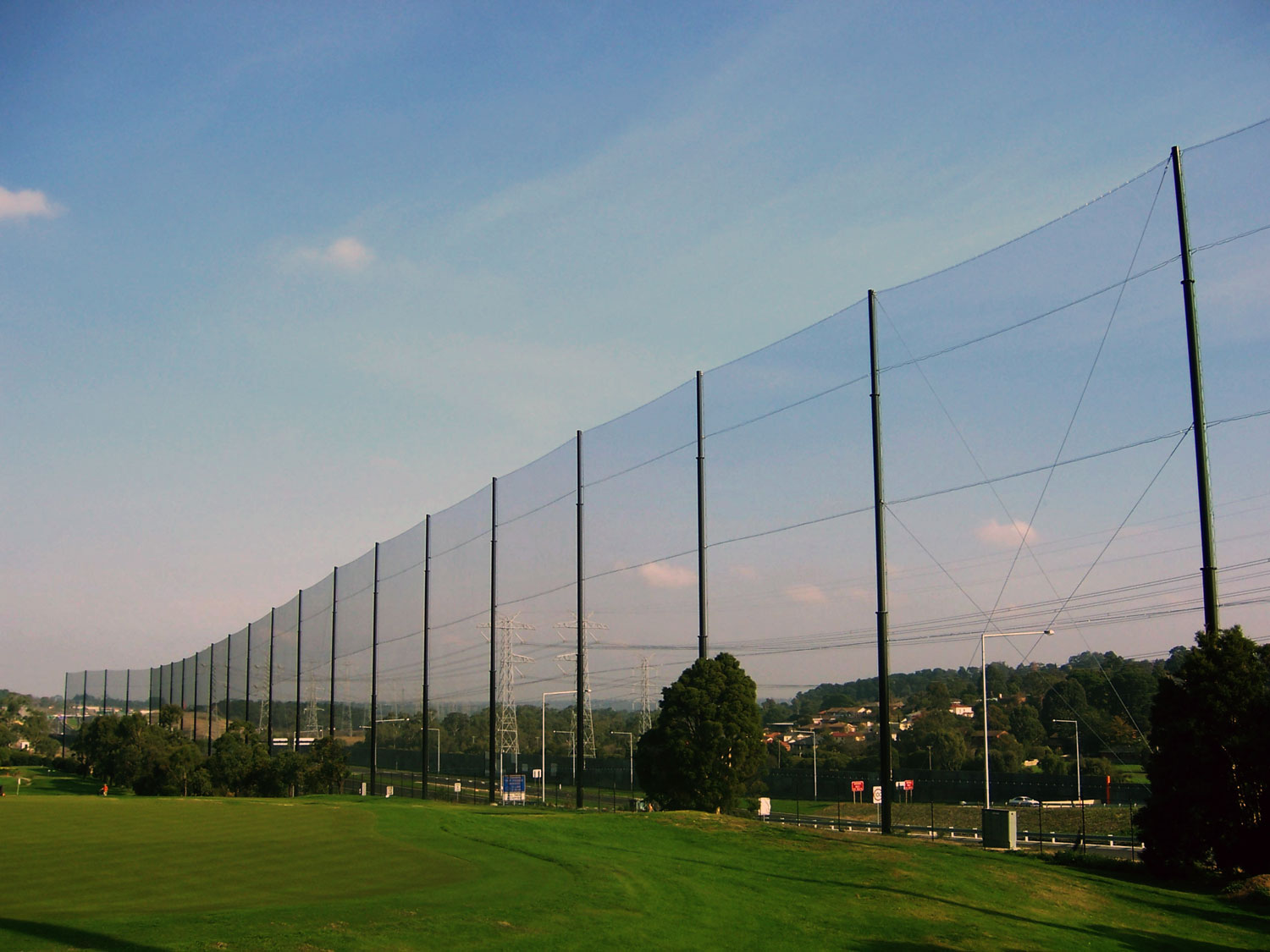 Filet de protection terrain de golf Cod. RE0305