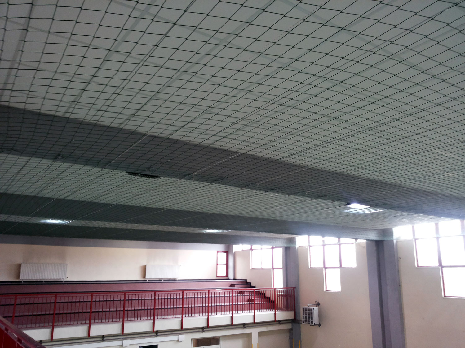 Filet de sécurité plafond, filet de protection plafond
