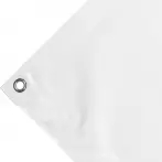 Bâche couverture de benne en PVC haute ténacité 650g/m² imperméable blanche. Œillets ronds 17 mm standards - cod.CMPVCB-17T