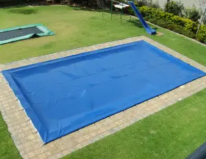 Bâche de couverture piscine en pvc avec œillets 650gr avec œillets - cod.PI650