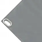 Bâche couverture de benne en PVC haute ténacité 650g/m² imperméable grise. Œillets ovales 40x20 mm - cod.CMPVCGR-40O