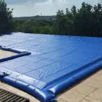 Bâche de couverture piscine en pvc 650 gr/mq - cod.PI650B