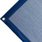 Bâche couverture de benne en polyéthylène, 170 gr/m² blue. Œillets ronds 17 mm standards - cod.CMBV170B-17T