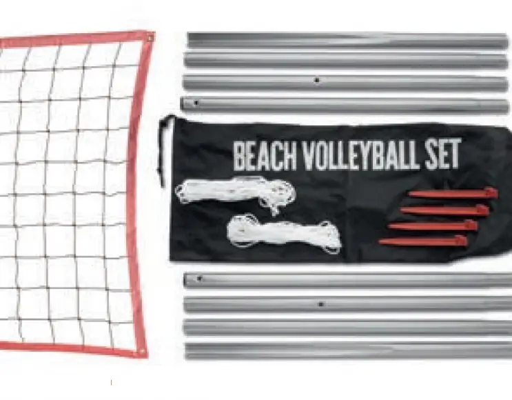 Ensemble de volleyball de plage avec sac