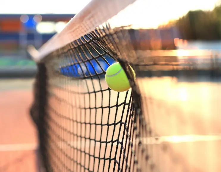 Filet de tennis avec longueur personnalisée