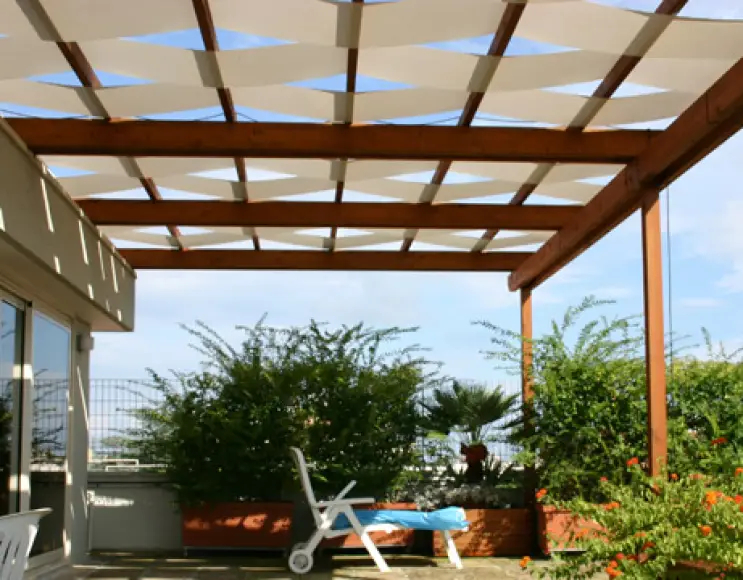 Bandes de couverture de gazebo en PVC