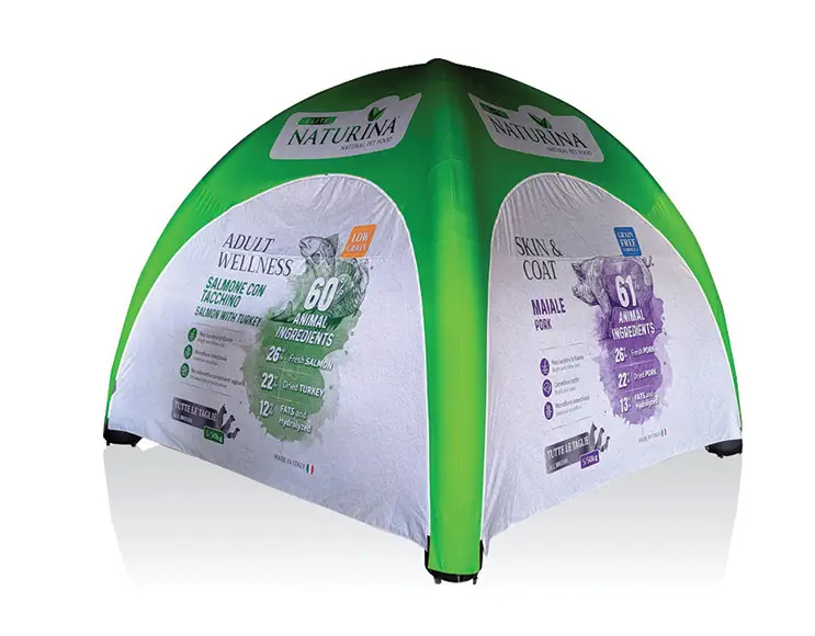 Support gonflable tonnelle igloo 4x4 mt