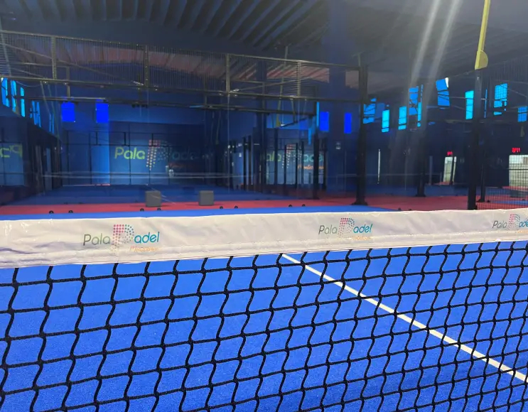 Filet de padel avec impression personnalisée