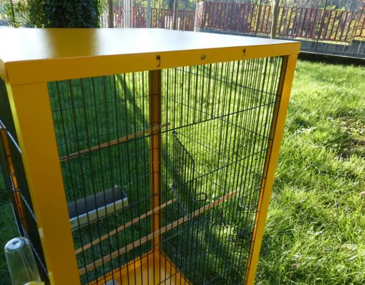 Cage volière d'intérieur cm 50x50x100 h.