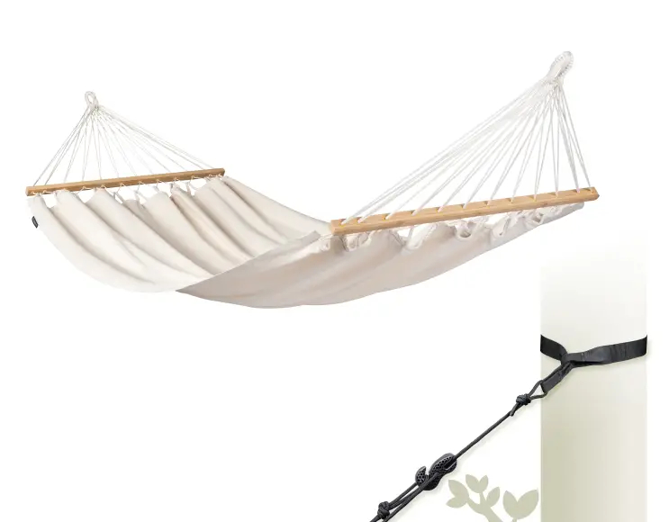 HAMAC AVEC BÂTON MODÈLE LAIT