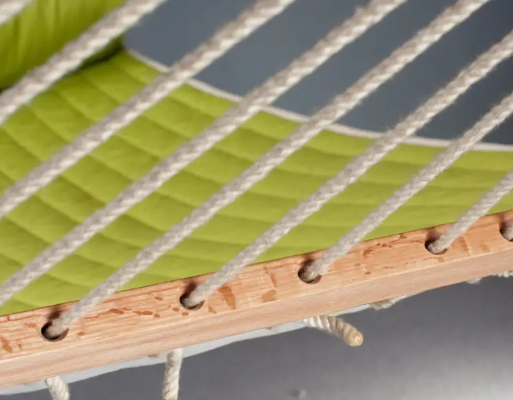 AVOCAT HAMAC AVEC BÂTON, SERVIETTE REMBOURRÉE ET COUSSIN