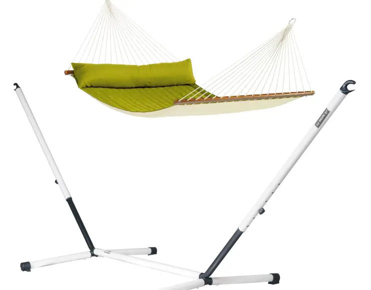 AVOCAT HAMAC AVEC BÂTON, SERVIETTE REMBOURRÉE ET COUSSIN