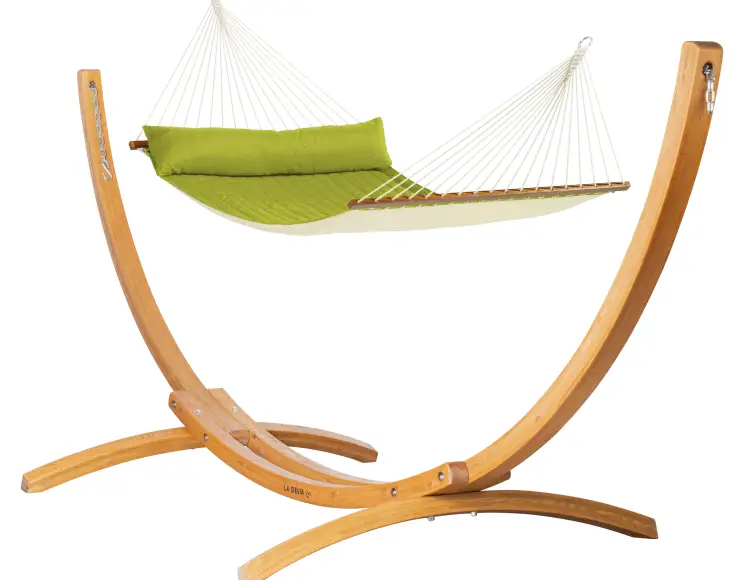 AVOCAT HAMAC AVEC BÂTON, SERVIETTE REMBOURRÉE ET COUSSIN