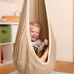 CHAISE SUSPENDUE MODÈLE OURS EN PELUCHE en forme de GOUTTE - cod.SIJCD70-61