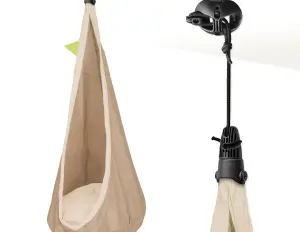 CHAISE SUSPENDUE MODÈLE OURS EN PELUCHE en forme de GOUTTE - cod.SIJCD70-61 alternative