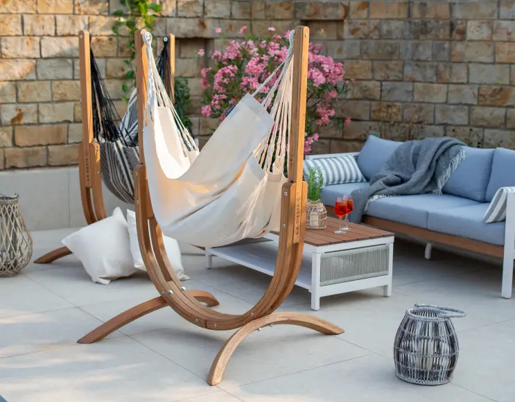 SUPPORT POUR CHAISE SUSPENDUE EN BOIS