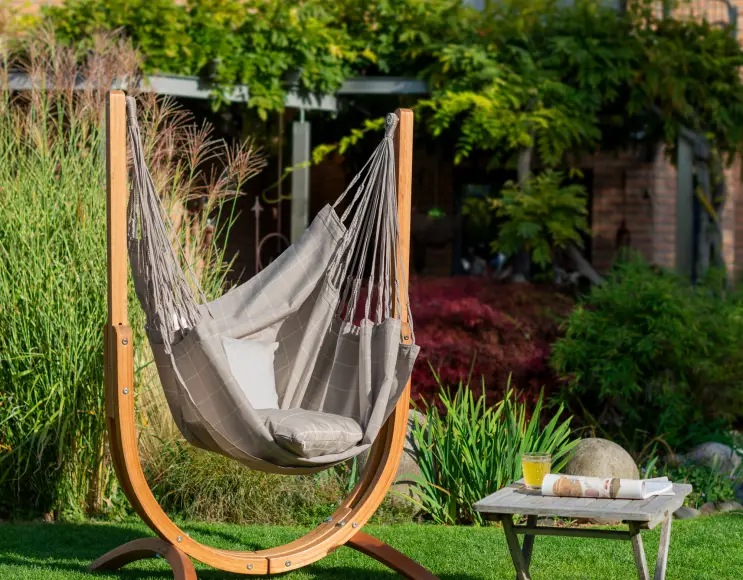 SUPPORT POUR CHAISE SUSPENDUE EN BOIS