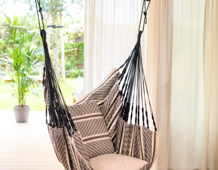 Hamac ZEBRA fauteuil suspendu
