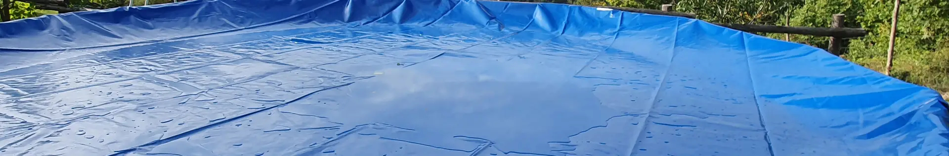 BÂCHE DE PISCINE RONDE EN PVC 400 GR/M2 - Cod. PI400T